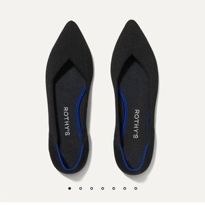 The point Rothy's black flats size 8